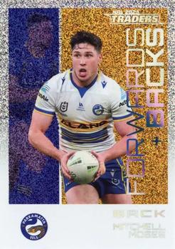 2023 NRL Traders Titanium - Forwards & Backs Priority #FBP20 Mitchell Moses Front
